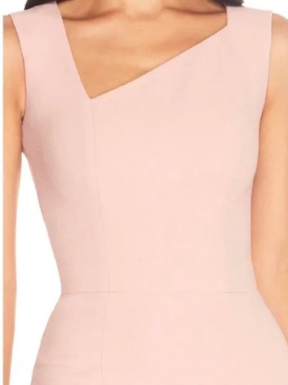 Dress the Population Remi Midi Sheath Dress in Blush XL - Picture 4 of 7